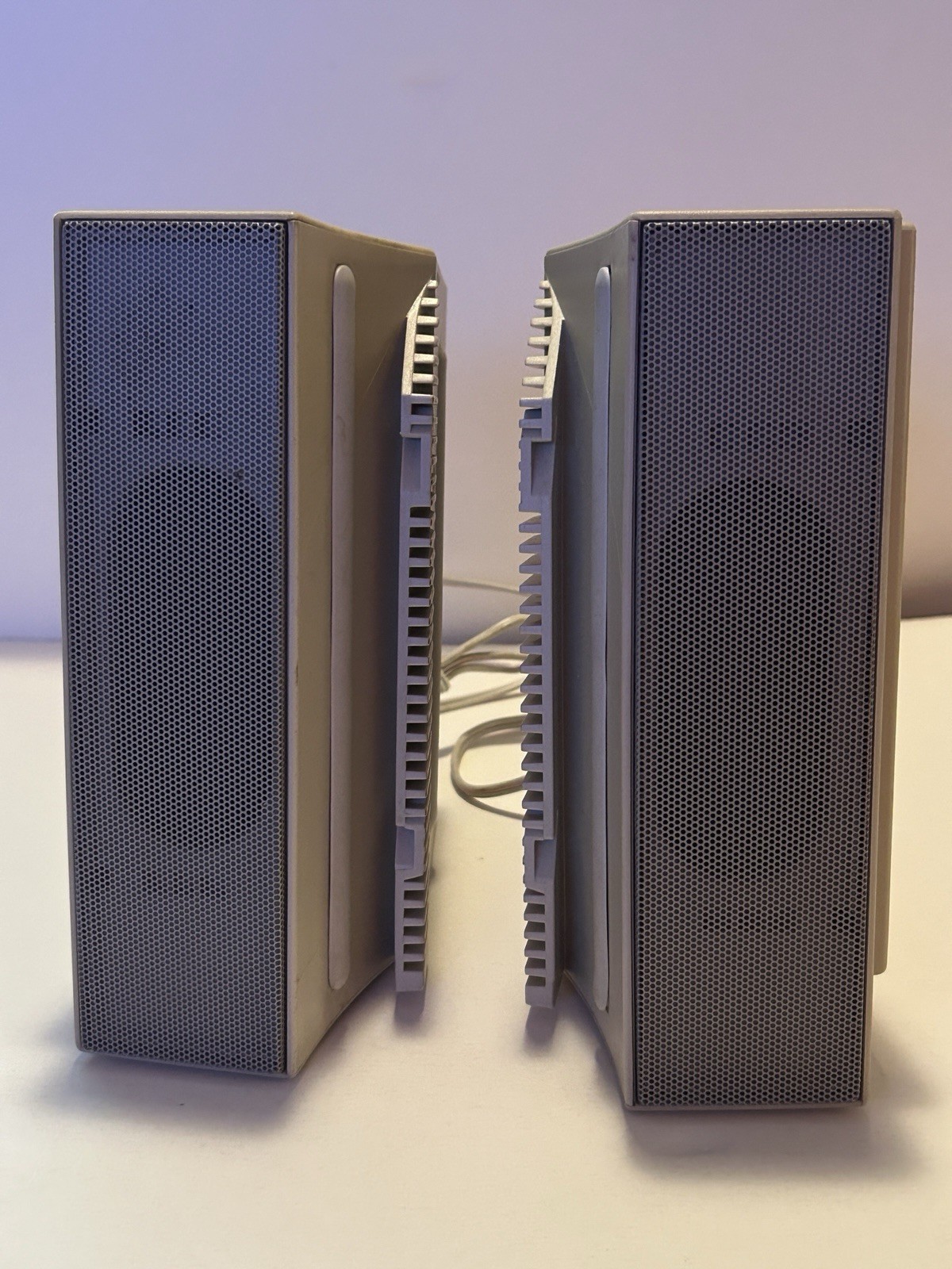 Vintage Computer Speakers ~ RadioShack Tandy ~ Unusual Rare Vintage Computer Speakers ~ RadioShack Tandy ~ Unusual Rare