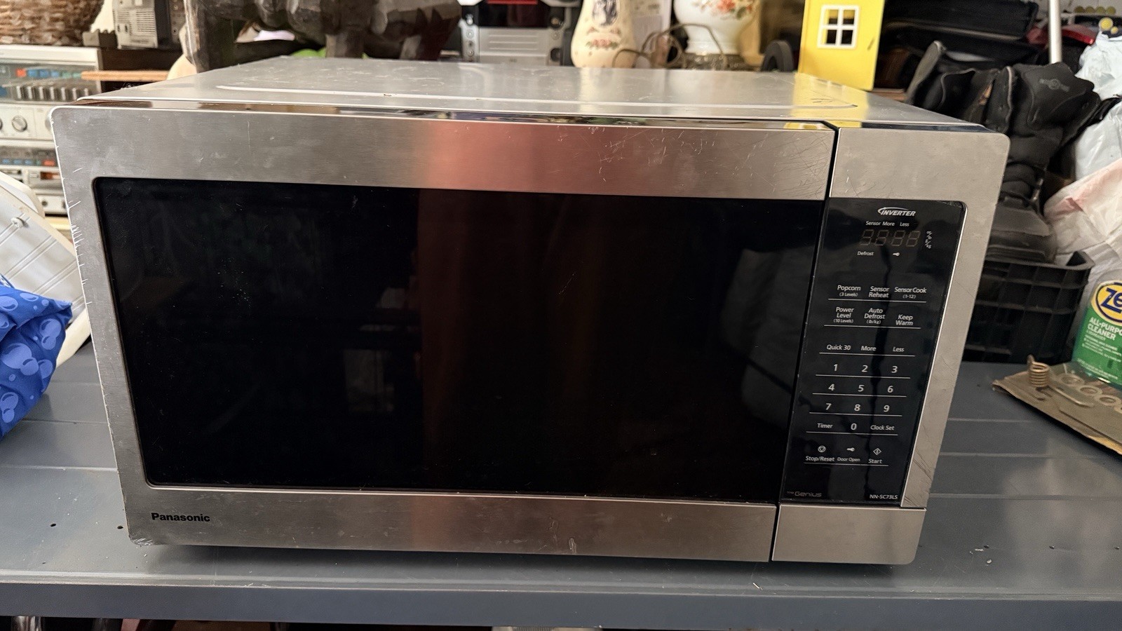 Panasonic Nn-Sn67ks Microwave Oven 1.2 Cu Ft 1200W Inverter Stainless Steel