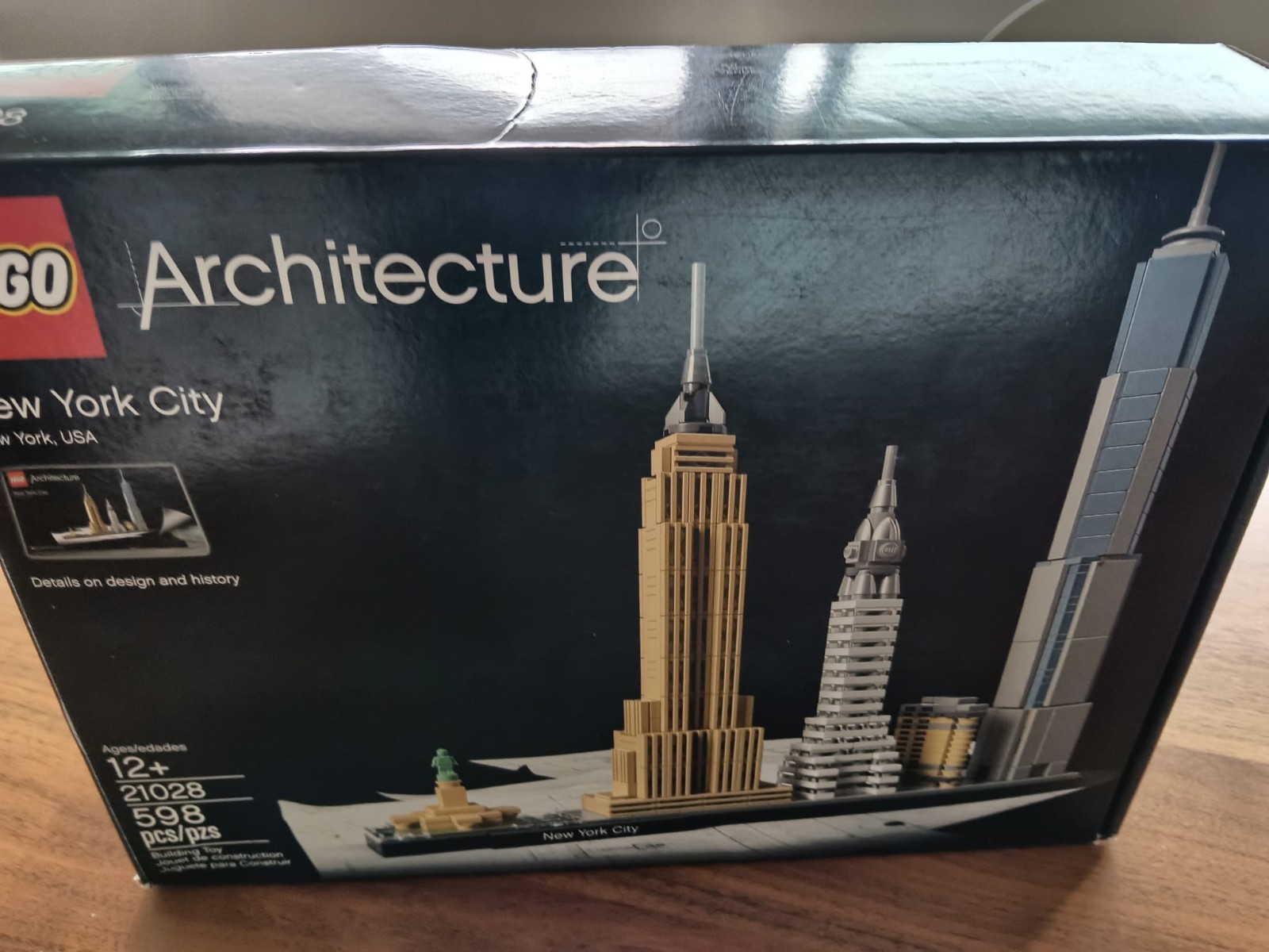 Lego Architecture 21028 New York City. New & Factory Sealed Lego Architecture 21028 New York City. New & Factory Sealed