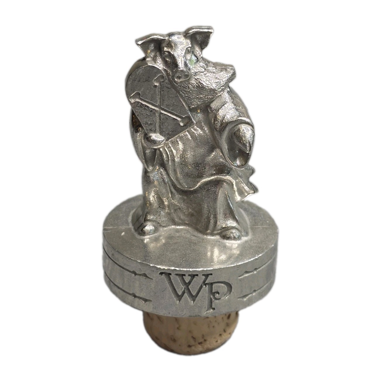 Whistle Pig The Boss Hog X 10 The Ten Commandments Bourbon Bottle Topper Pewter Whistle Pig The Boss Hog X 10 The Ten Commandments Bourbon Bottle Topper Pewter