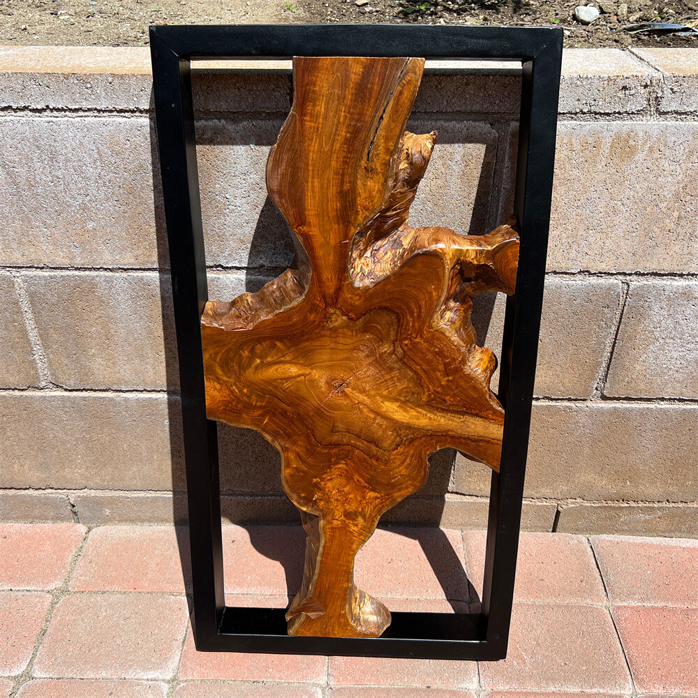Rustic Teak Wood Wall Decor 17