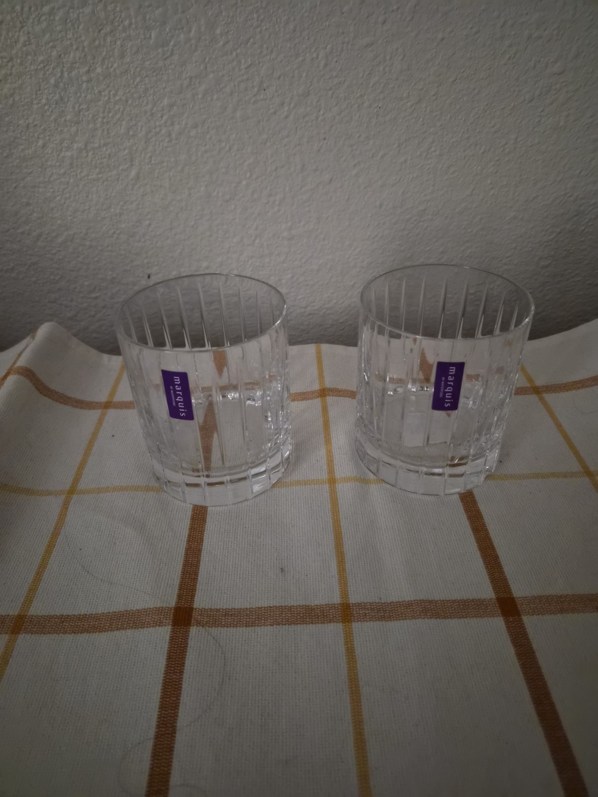 Marquis By Waterford Herald Double Old Fashioned Tumbler Set of 2 Marquis By Waterford Herald Double Old Fashioned Tumbler Set of 2