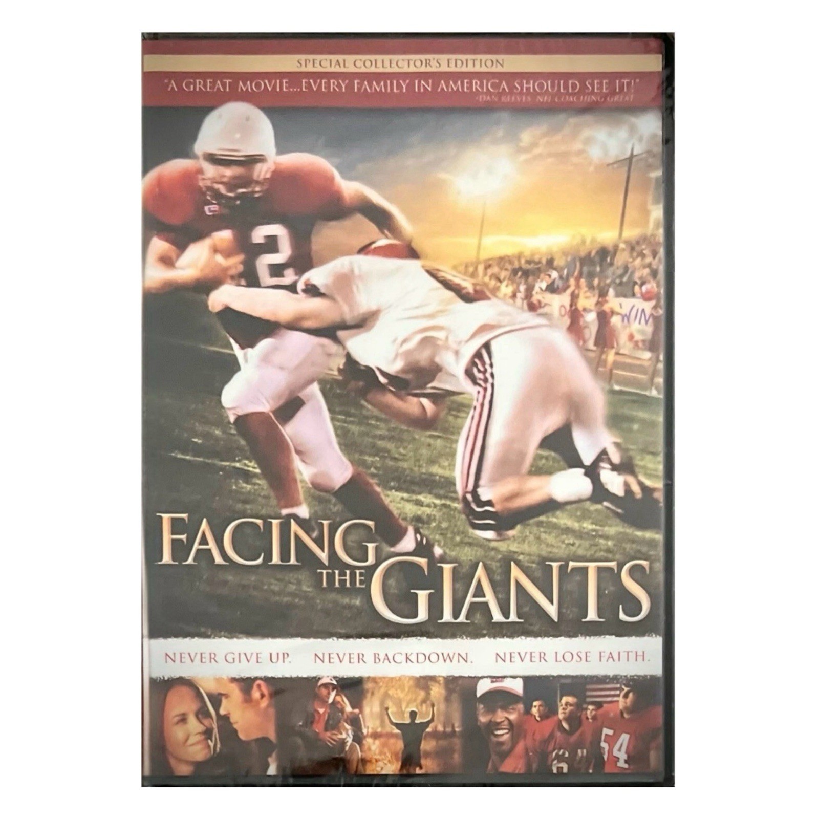 Facing The Giants (DVD, 2006) Special Collector’s Edition - NEW SEALED Facing The Giants (DVD, 2006) Special Collector’s Edition - NEW SEALED
