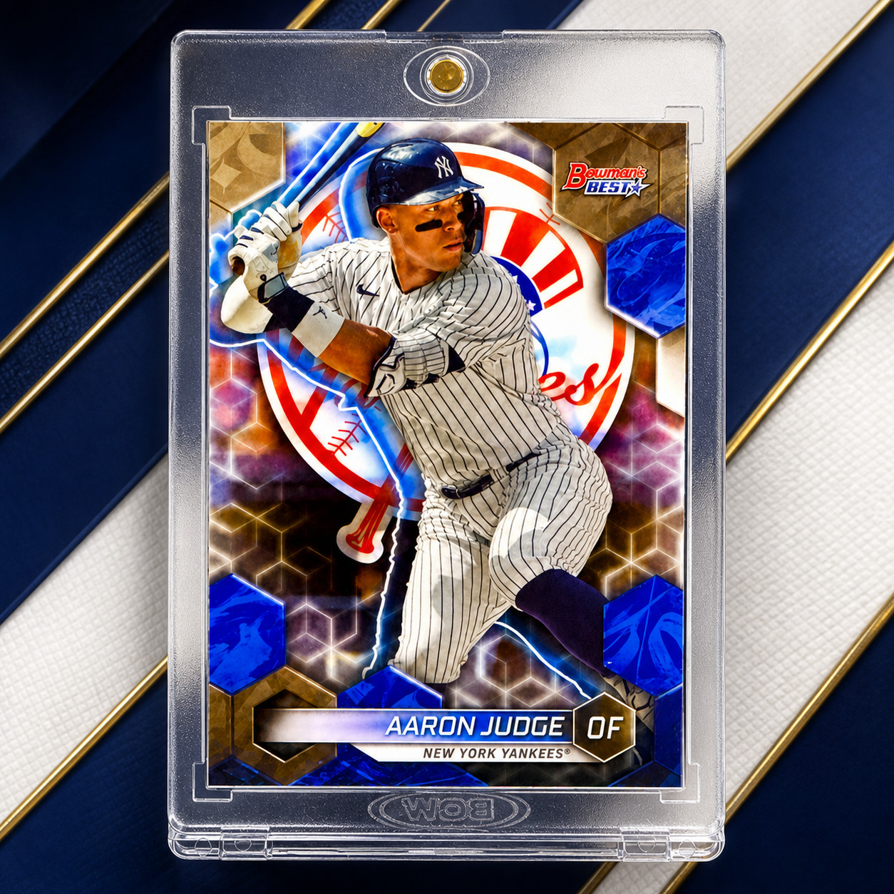 Aaron Judge RARE REFRACTOR INVESTMENT CARD BOWMAN CHROME YANKEE MVP ROY MINT