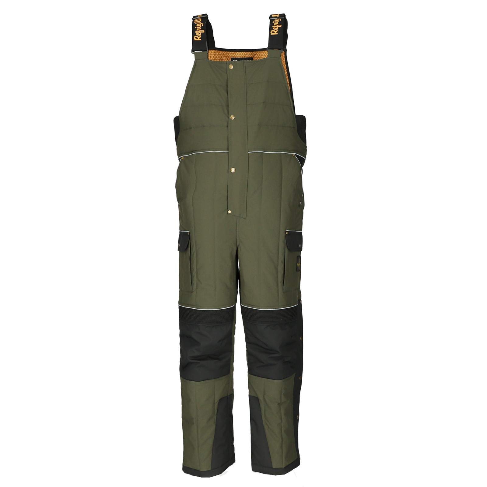 RefrigiWear Men's 54 Gold Bib Overalls