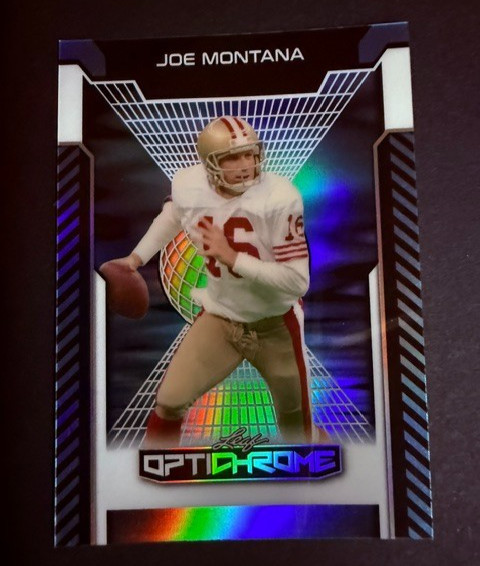 2025 Leaf Optichrome Joe Montana Pre-Production Proof 1/1 VIBRANT