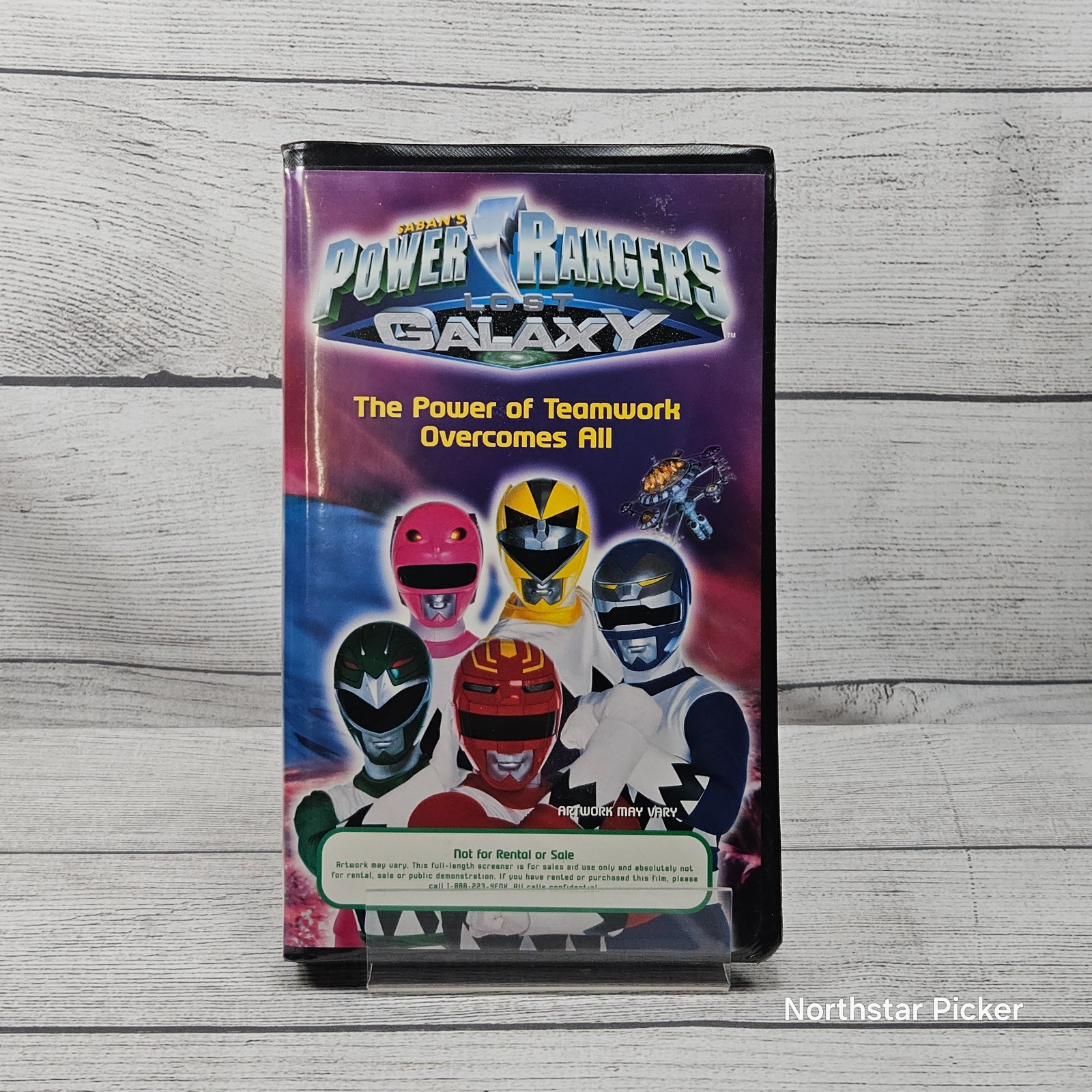 VTG Saban\'s Power Rangers Lost Galaxy SCREENER (VHS, 1999, Clamshell) HTF RARE VTG Saban\'s Power Rangers Lost Galaxy SCREENER (VHS, 1999, Clamshell) HTF RARE