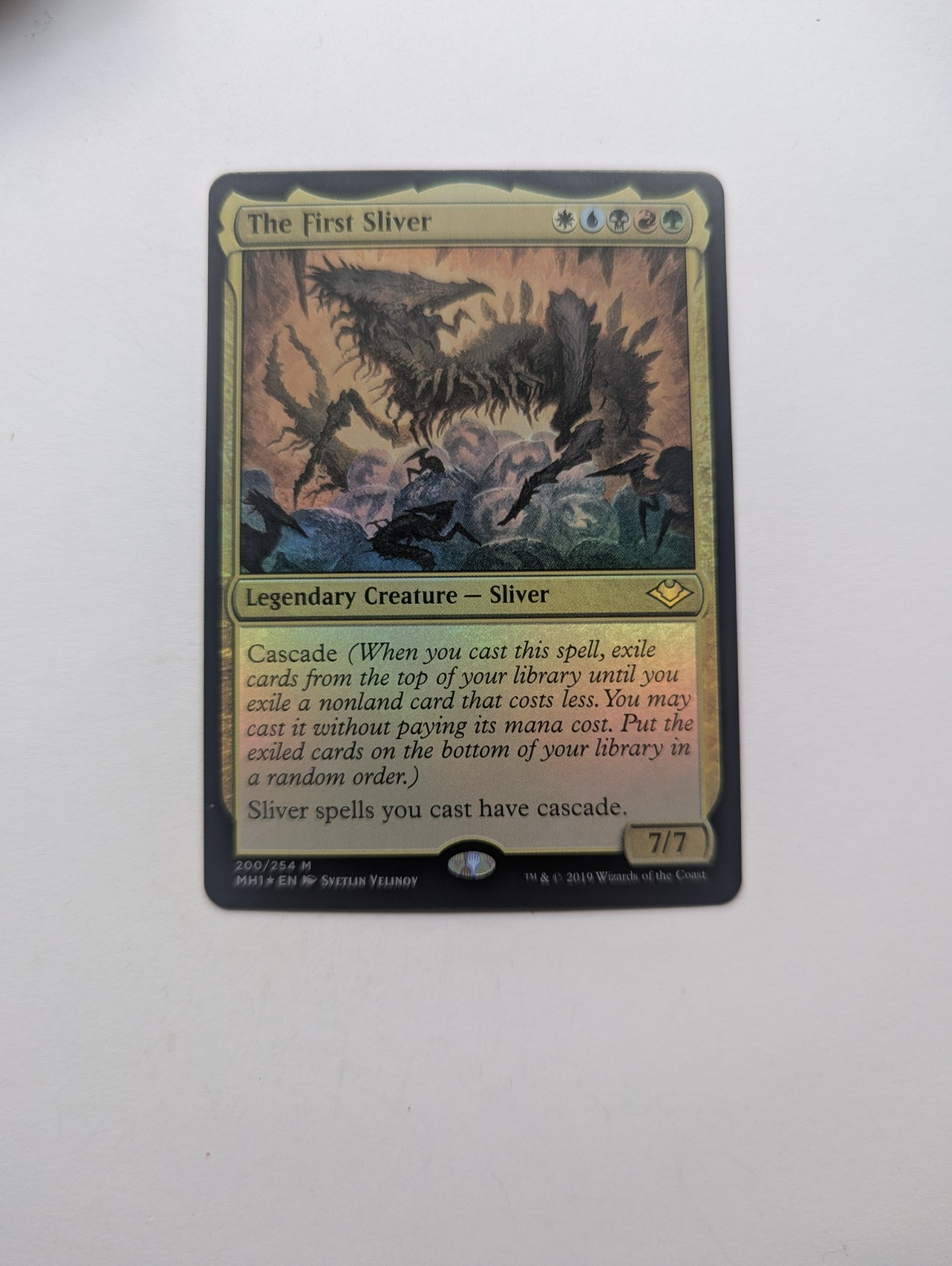 Modern Horizons Magic: The Gathering The First Sliver Foil