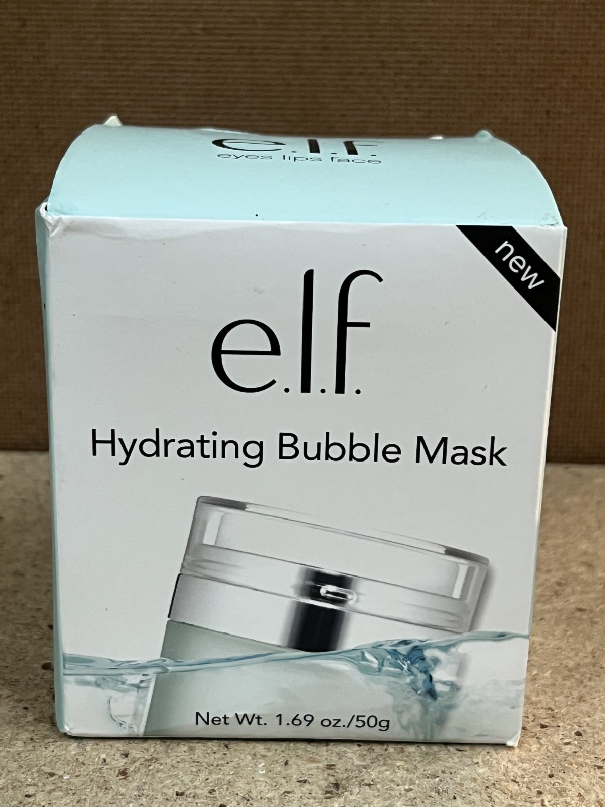 e.l.f Hydrating Bubble Mask 1.69 oz Cleanse Revitalize NIB C90