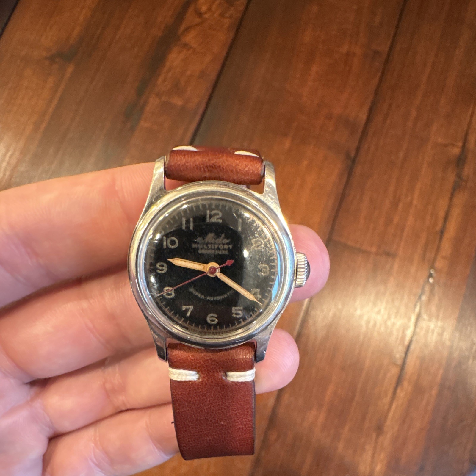 Mido Multifort Superautomatic Vintage Watch Black Dial Arabic Mido Multifort Superautomatic Vintage Watch Black Dial Arabic