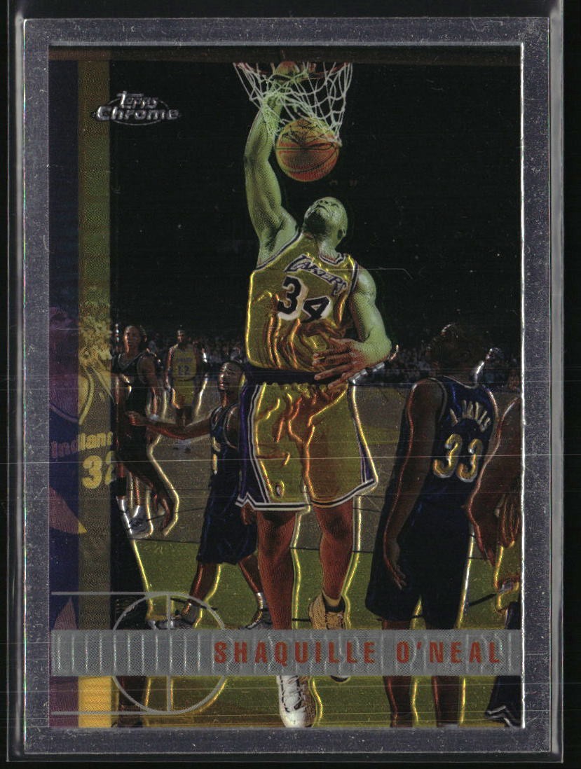 1997-98 Topps Chrome #109 Shaquille O'Neal