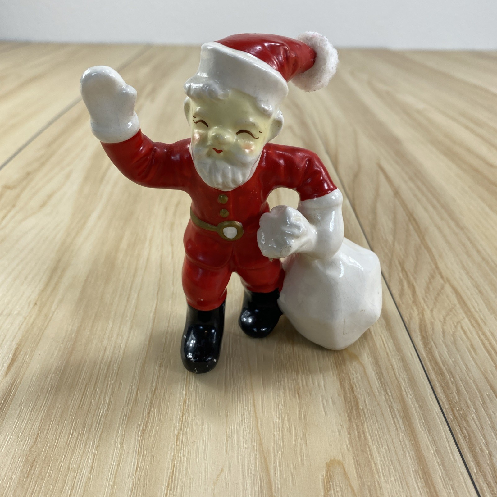 Vintage Santa Clause With Toy Bag 4\