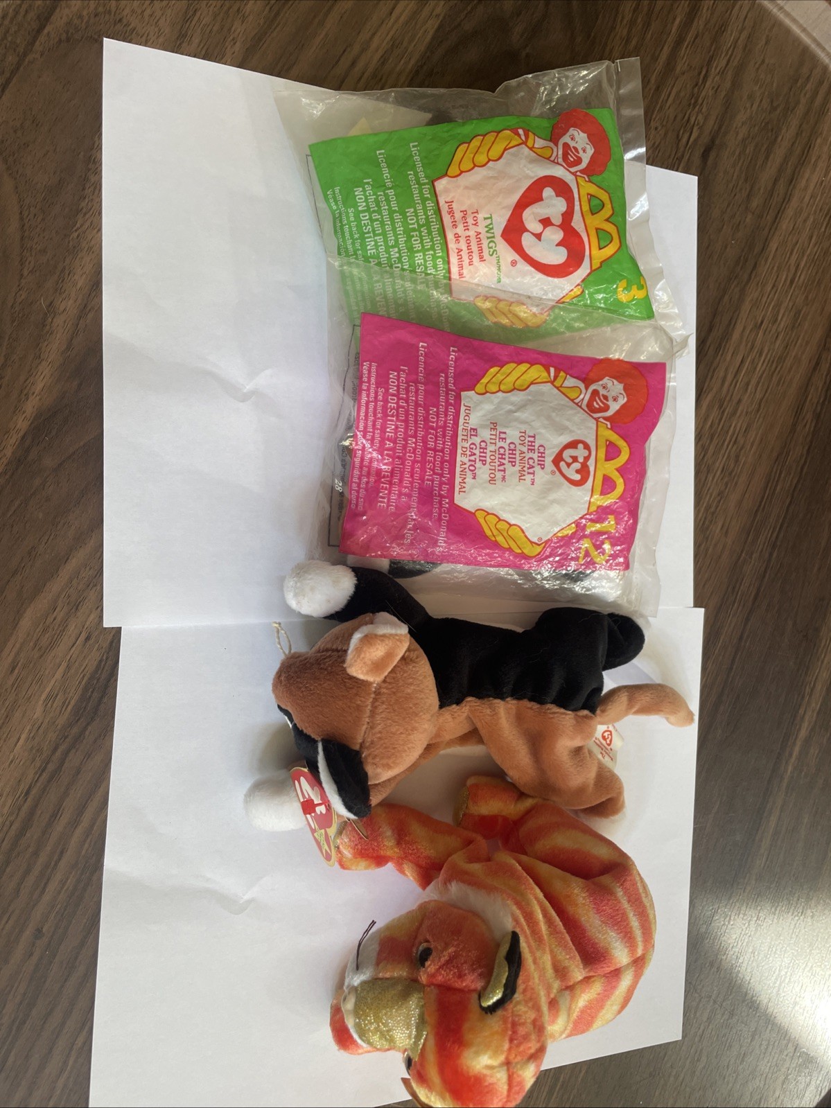 Vintage Ty Beanie Babies Lot 