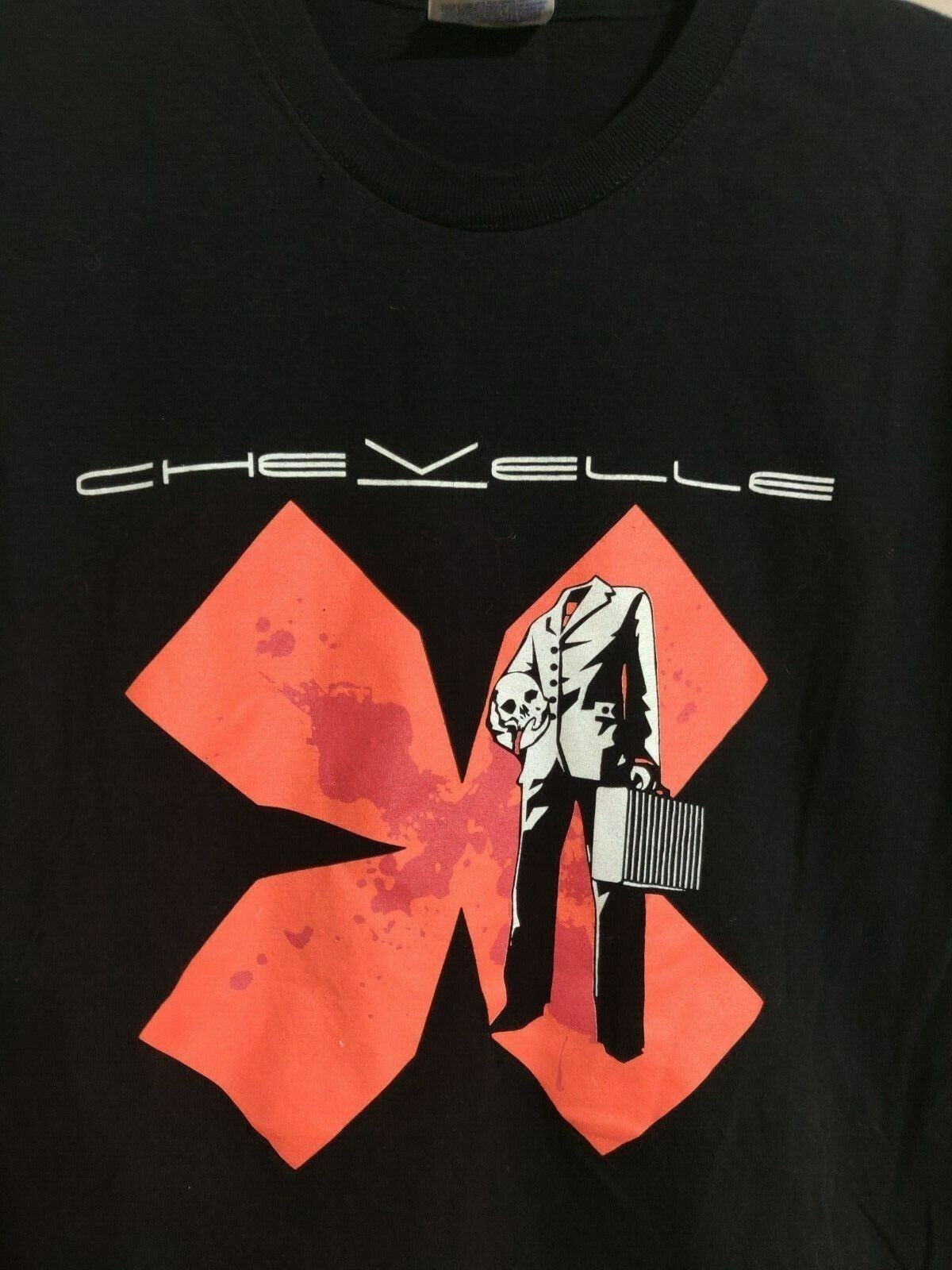 Chevelle Band Music For Lovers Black T-Shirt Cotton All Size A31