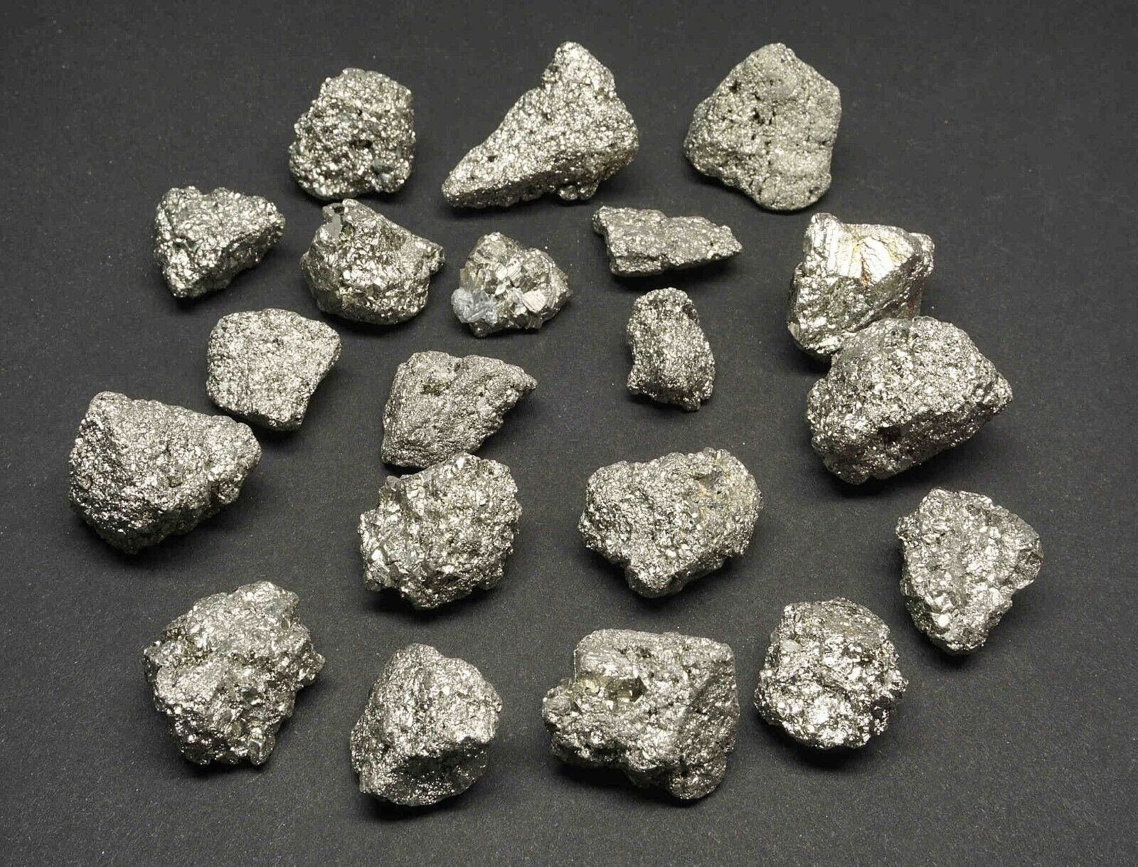 Iron Pyrite 1/4 LB Lots Natural Small Chispa Crystals Fools Gold Iron Pyrite 1/4 LB Lots Natural Small Chispa Crystals Fools Gold