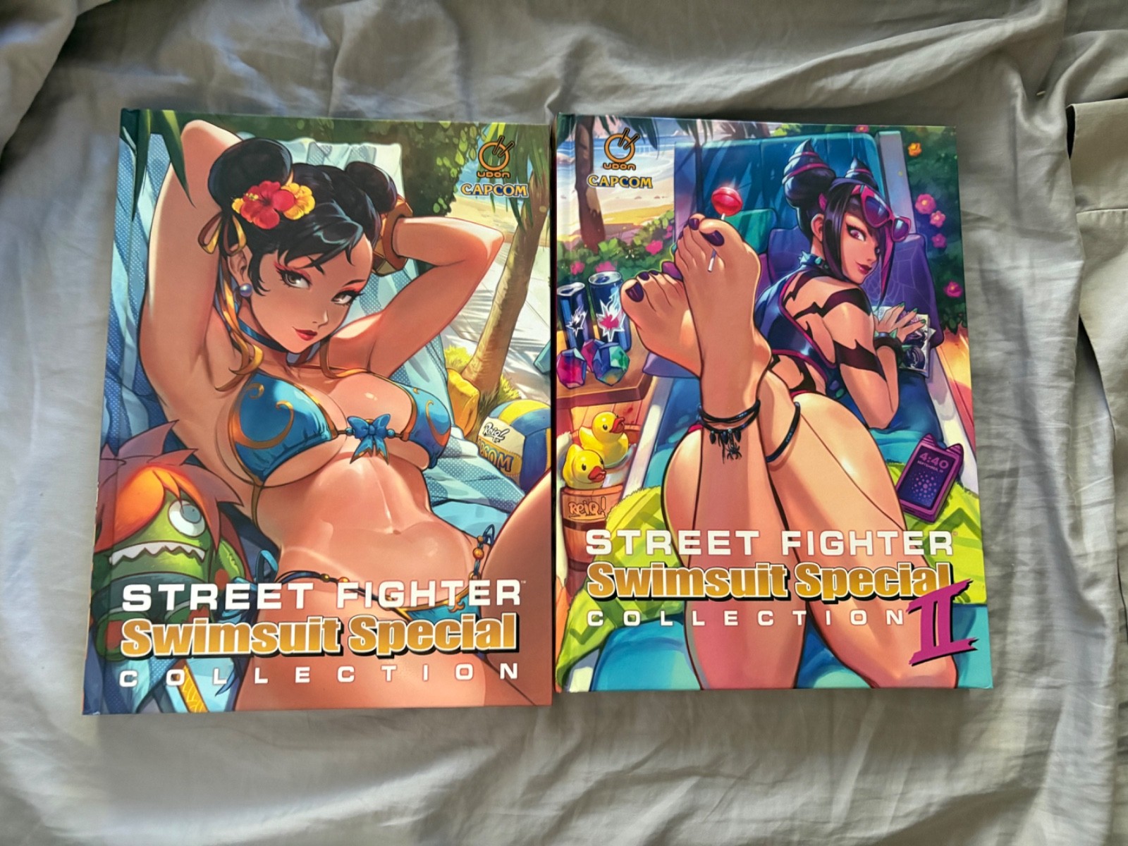 STREET FIGHTER SWIMSUIT SPECIAL COLLECTION 1 & 2 HARDCOVER - UDON ENTERTAINMENT