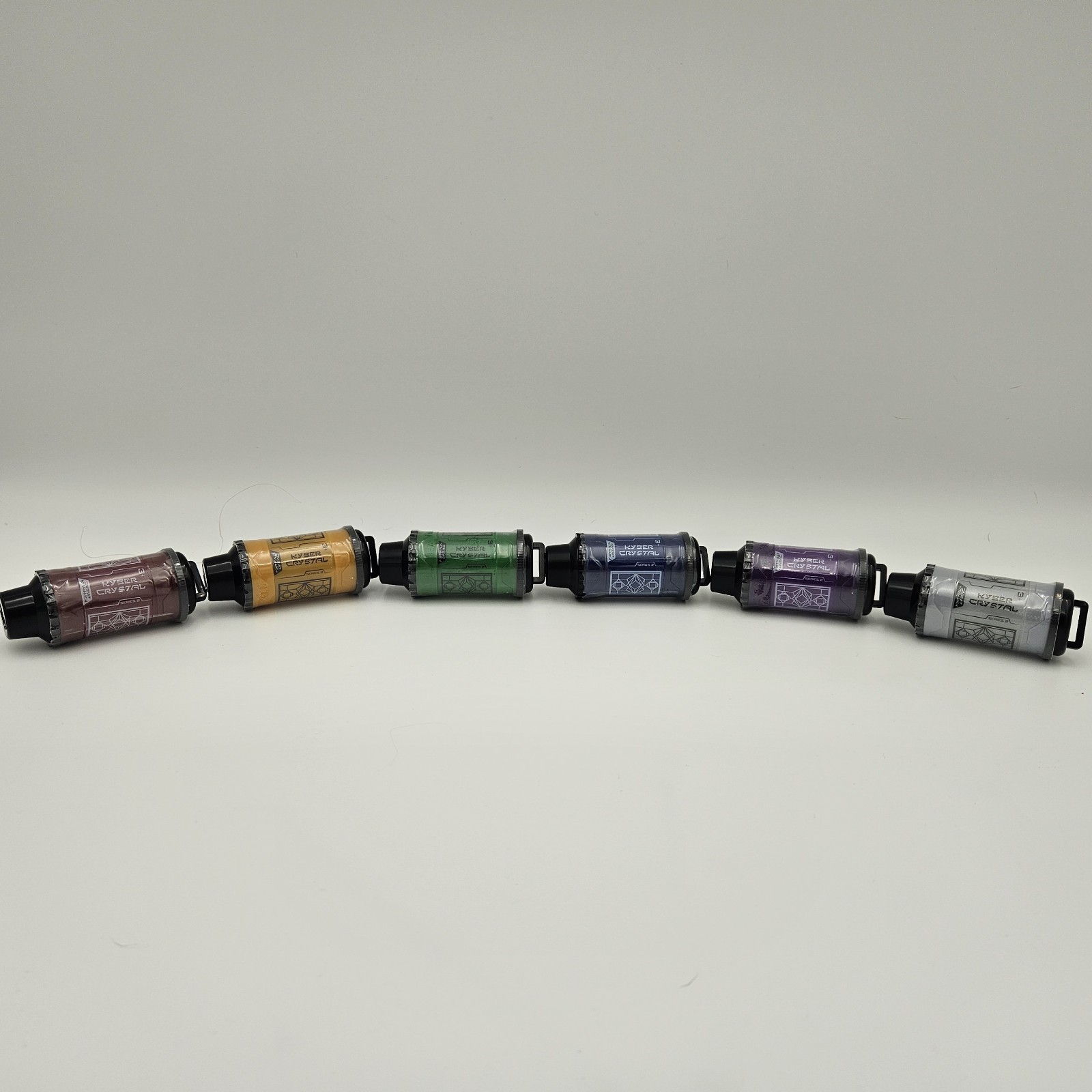 Disney\'s Star Wars Galaxy\'s Edge Lightsaber Kyber Crystal Series 2 Sealed x6