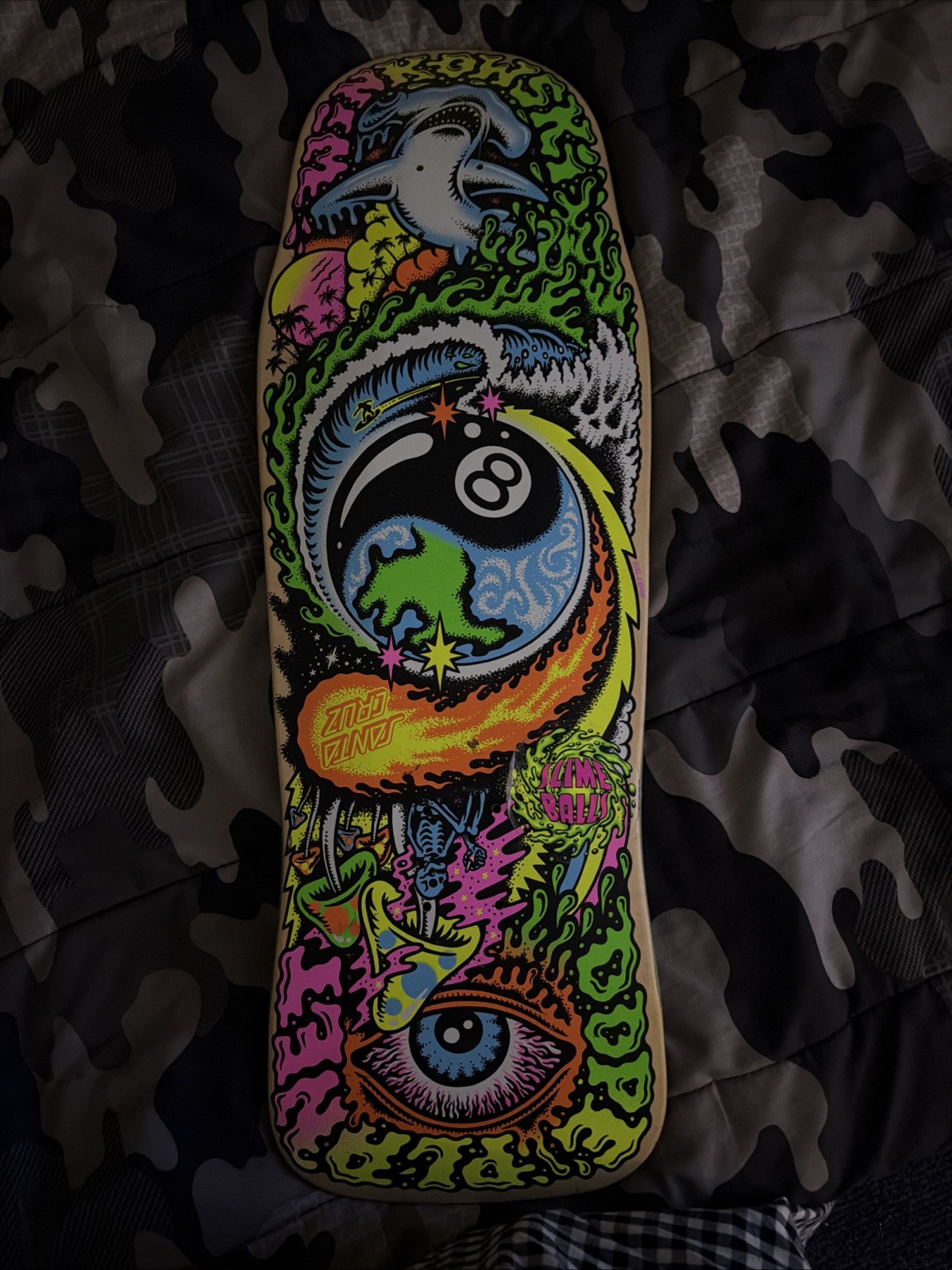 Eric Winkowski Skateboard Deck Dope Planet 1st Edition In Shrink Eric Winkowski Skateboard Deck Dope Planet 1st Edition In Shrink