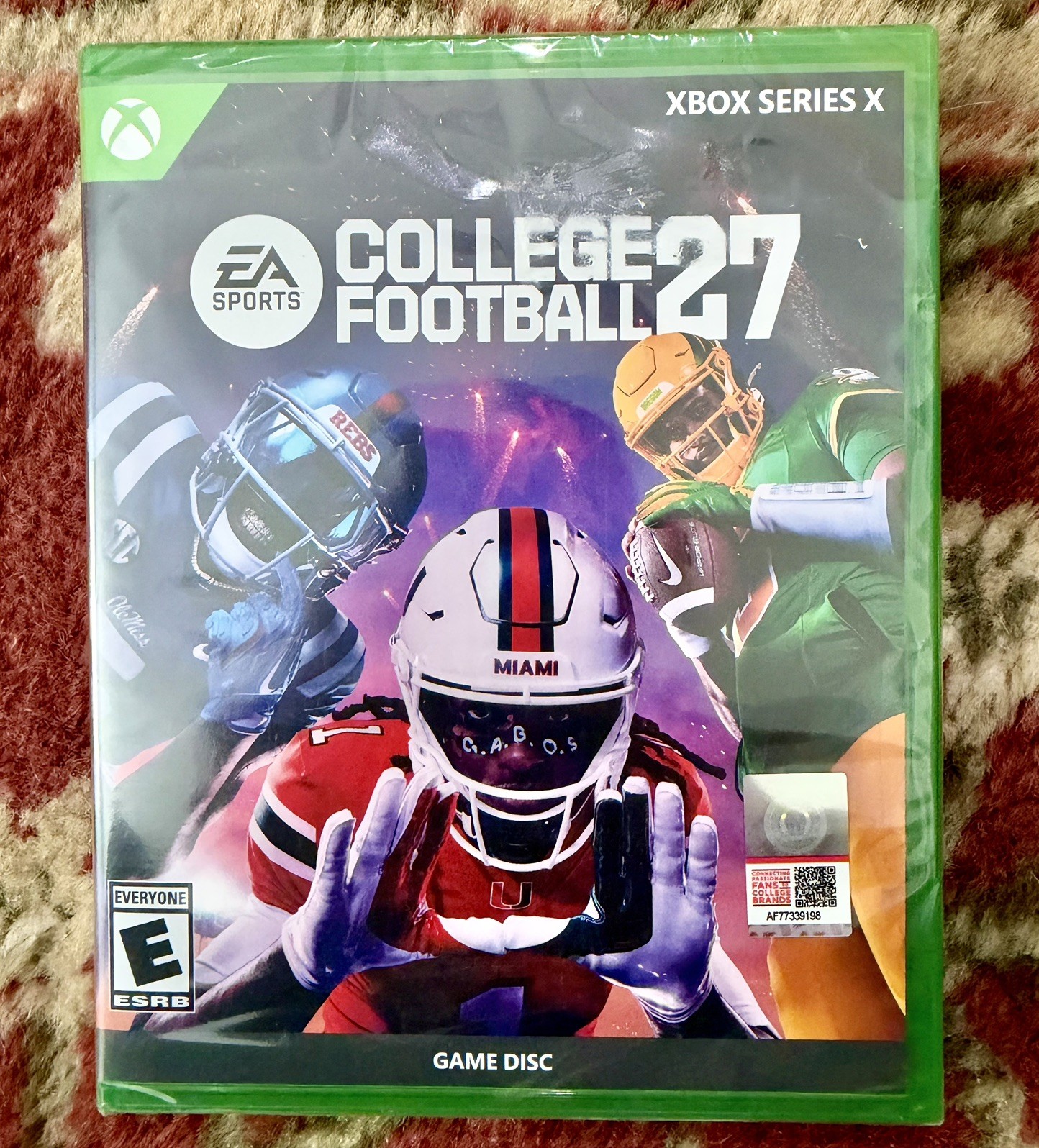 EA Sports College Football 27 Football Game Disc for Xbox Series X BRAND NEW