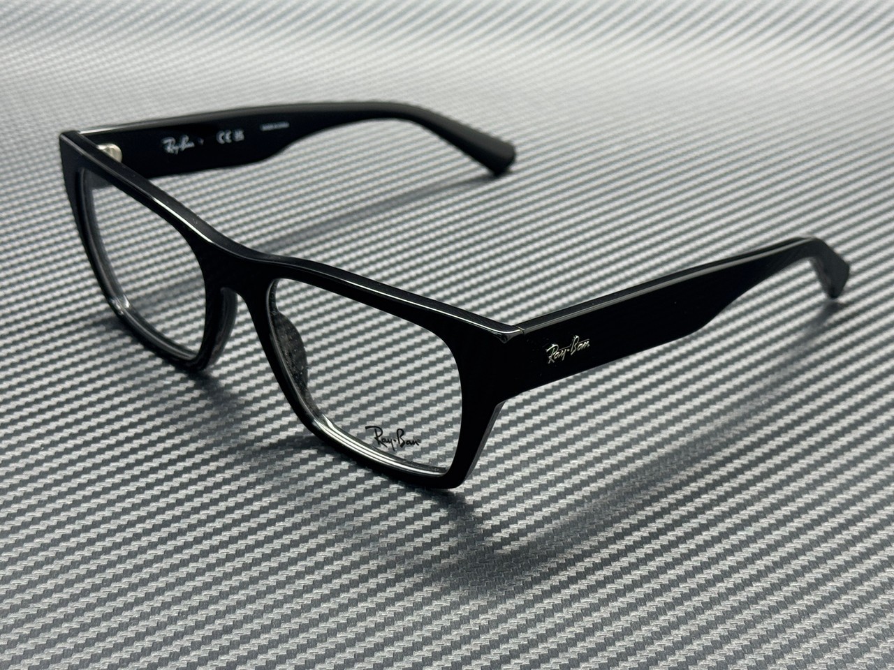 RAY BAN RX5448 2000 Black Unisex 55 mm Eyeglasses