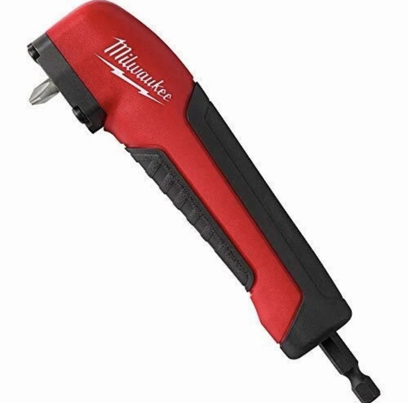 Milwaukee Shockwave 48-32-2390 Right Angle Adapter - Red Milwaukee Shockwave 48-32-2390 Right Angle Adapter - Red