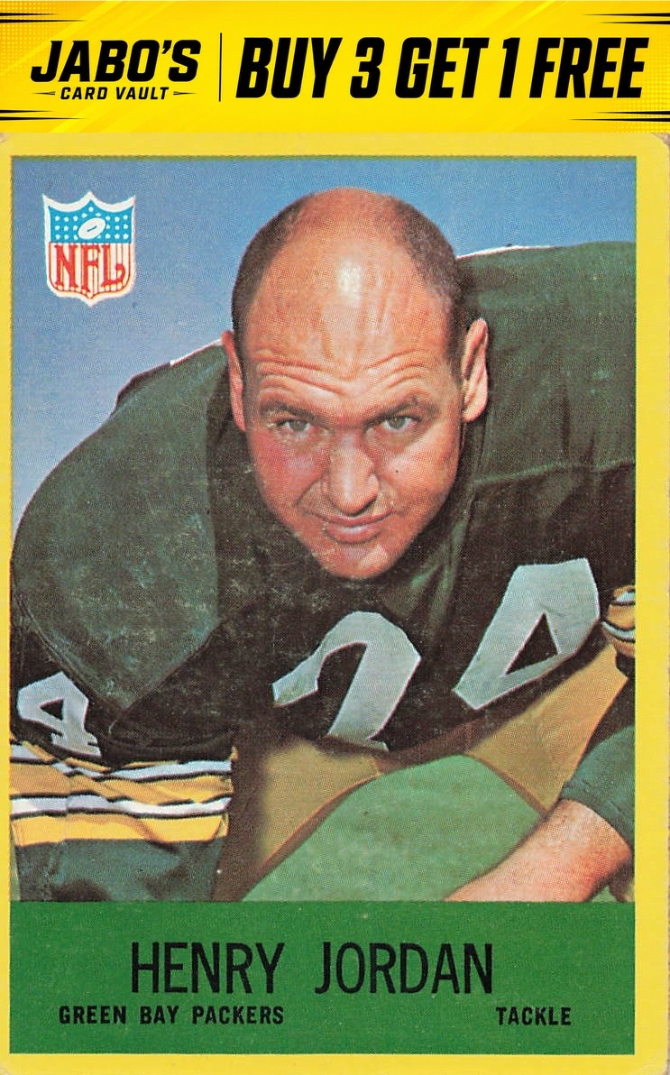 1967 Philadelphia #78 Henry Jordan Vintage Football Card
