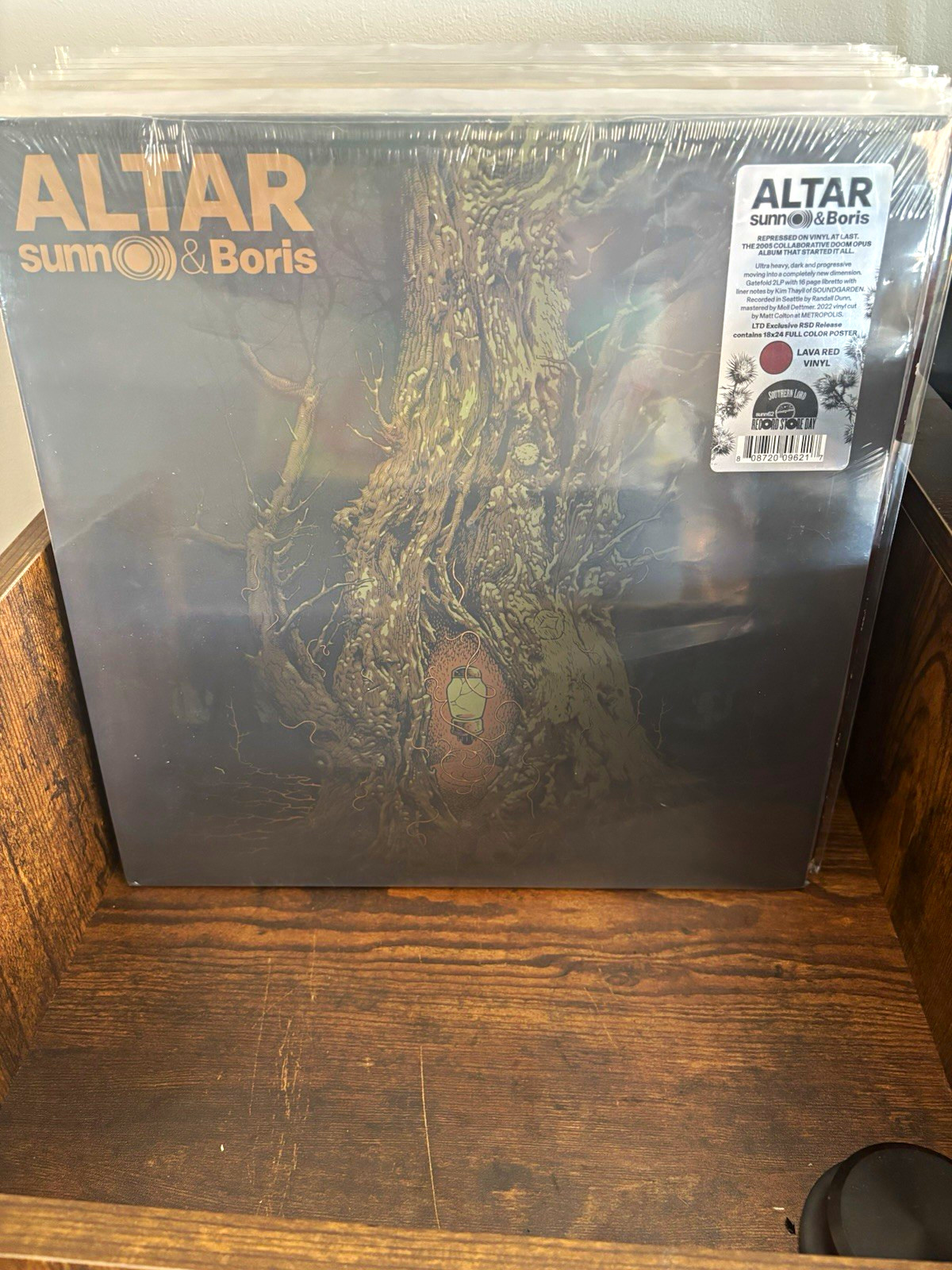 Altar by SunnO & Boris RSD 2022 Colored Vinyl Lava Red Altar by SunnO & Boris RSD 2022 Colored Vinyl Lava Red