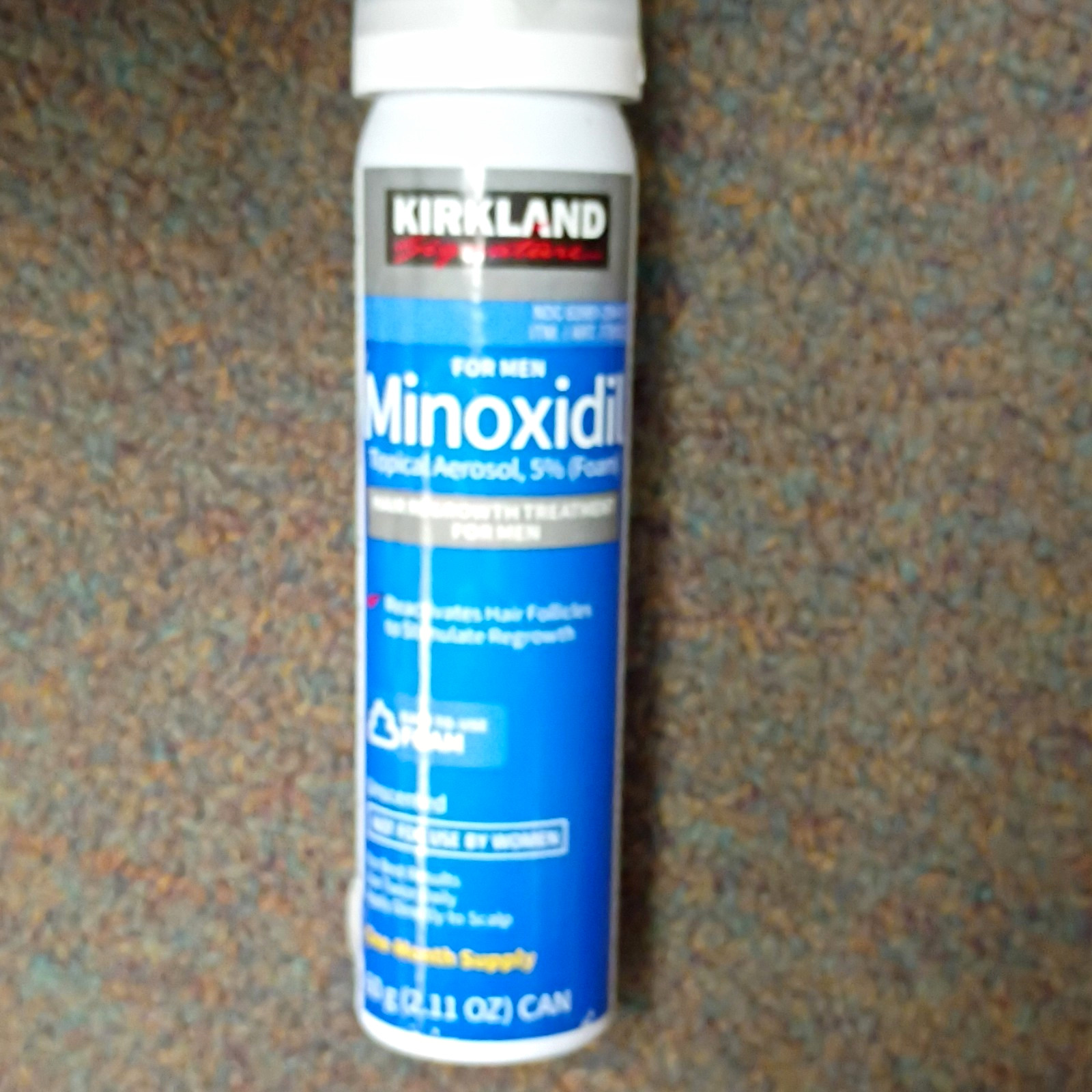 31 Bottles Kirkland  Minoxidil 5% Extra Strength Foam Hair Regrowth Men 2.11 oz