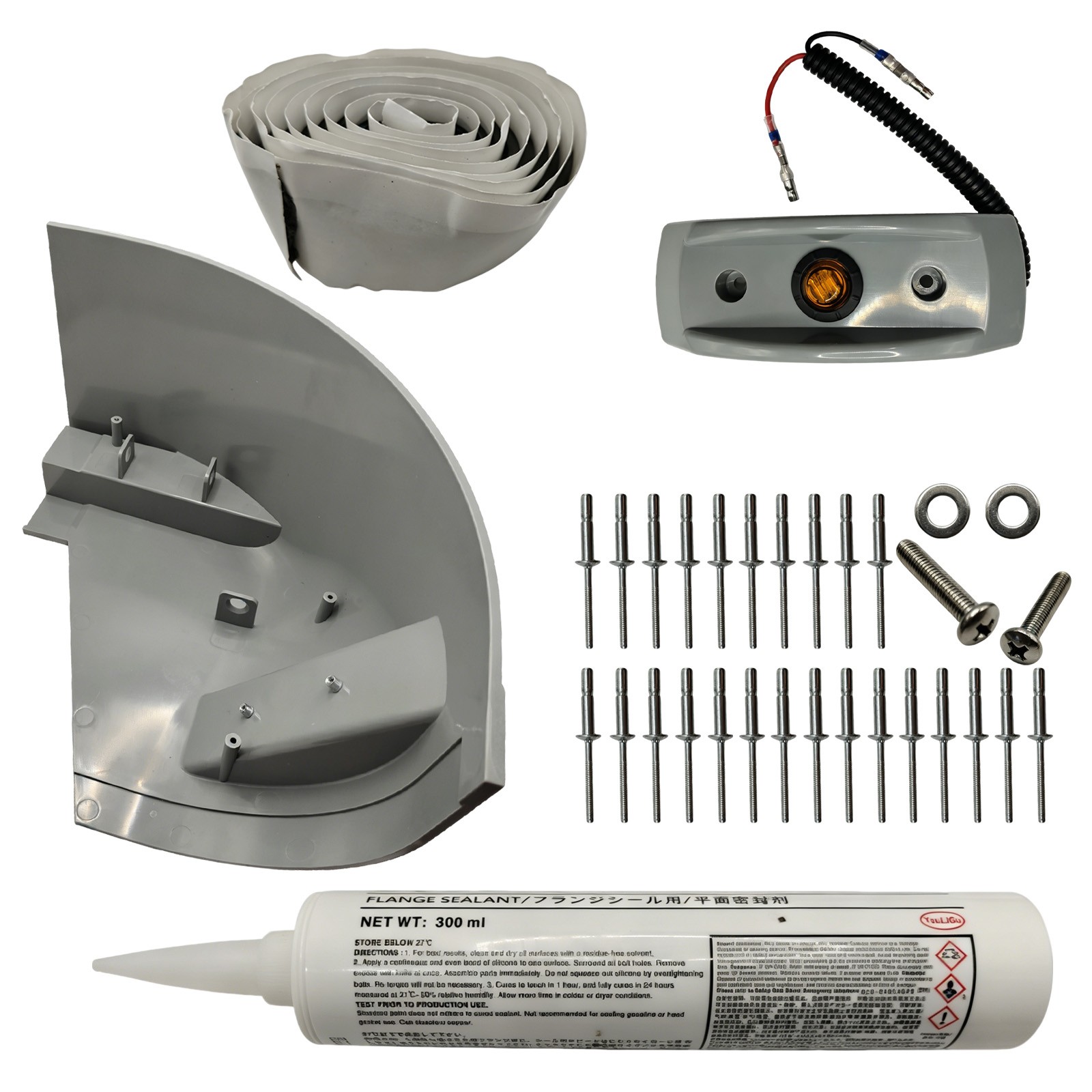 For Supreme Truck Body Style Driver/Roadside Side Front Corner Cap Kit #116405 For Supreme Truck Body Style Driver/Roadside Side Front Corner Cap Kit #116405