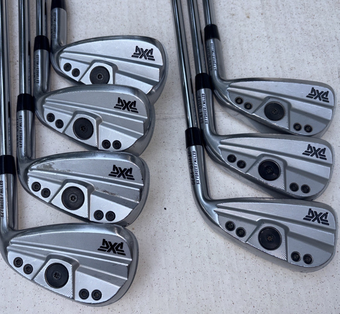 PXG 0311P Gen4 Iron Set 5-GW Elevate True Temp mph R-flex 95 EXCELLENT CONDITION PXG 0311P Gen4 Iron Set 5-GW Elevate True Temp mph R-flex 95 EXCELLENT CONDITION