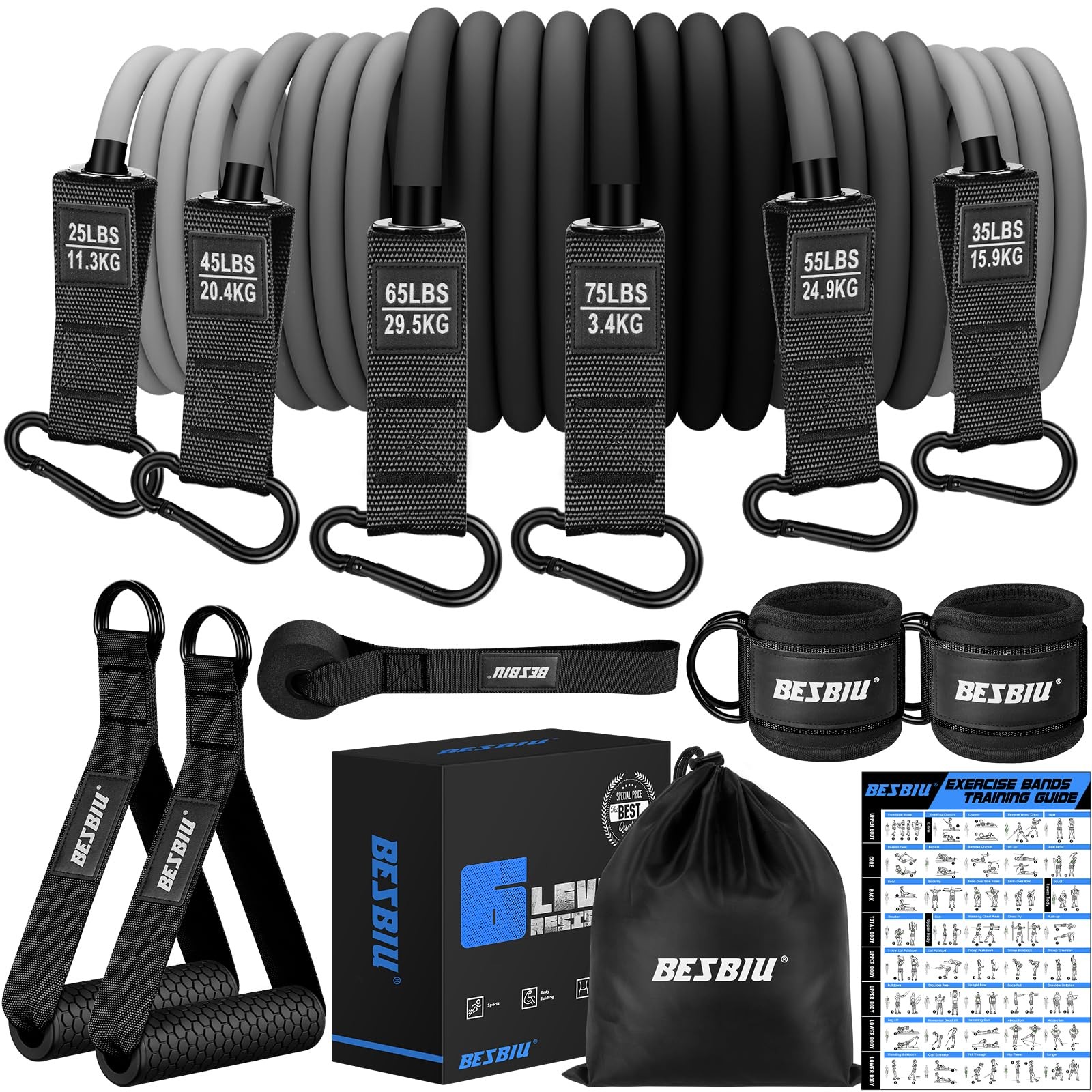 Heavy Resistance Bands for Working Out 300lbs 360lb 420lb Exercise Bands Heavy Resistance Bands for Working Out 300lbs 360lb 420lb Exercise Bands