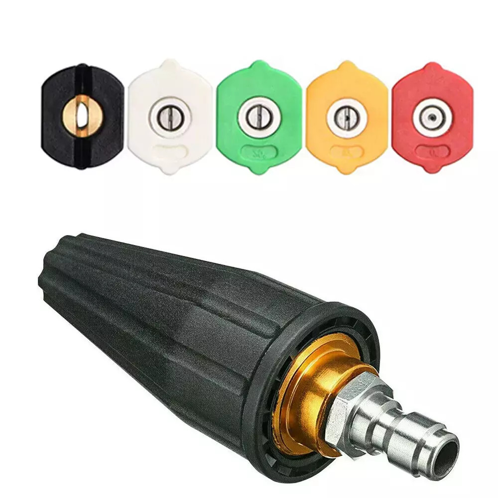 4.0GPM High Pressure Washer Rotating Turbo Nozzle Spray Tip 4000PSI 1/4\