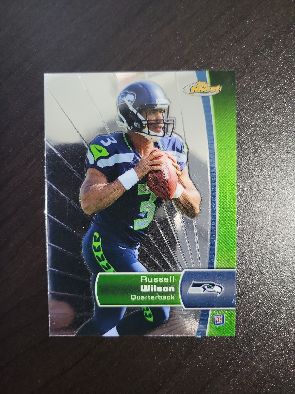 2012 Topps Finest - Russell Wilson #140 (RC) 2012 Topps Finest - Russell Wilson #140 (RC)