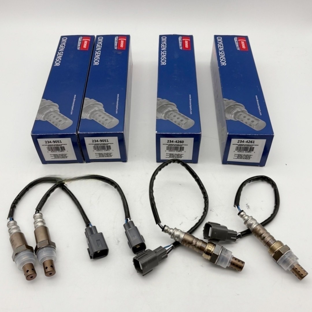 4X For Toyota 4Runner Tacoma 05-06 FJ Cruiser 4.0L Up+Downstream Oxygen Sensor