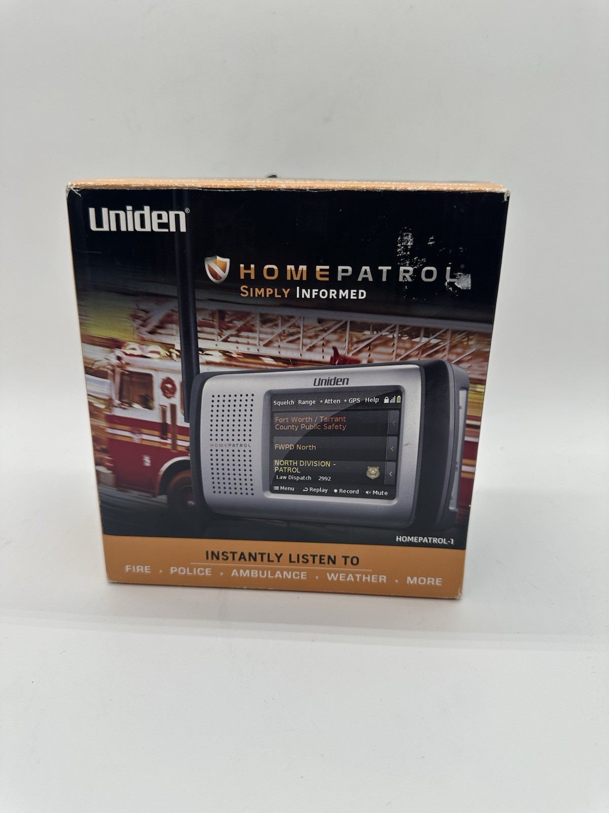 Uniden Home Patrol 1 Trunktracker Touchscreen Digital Scanner Tested Uniden Home Patrol 1 Trunktracker Touchscreen Digital Scanner Tested