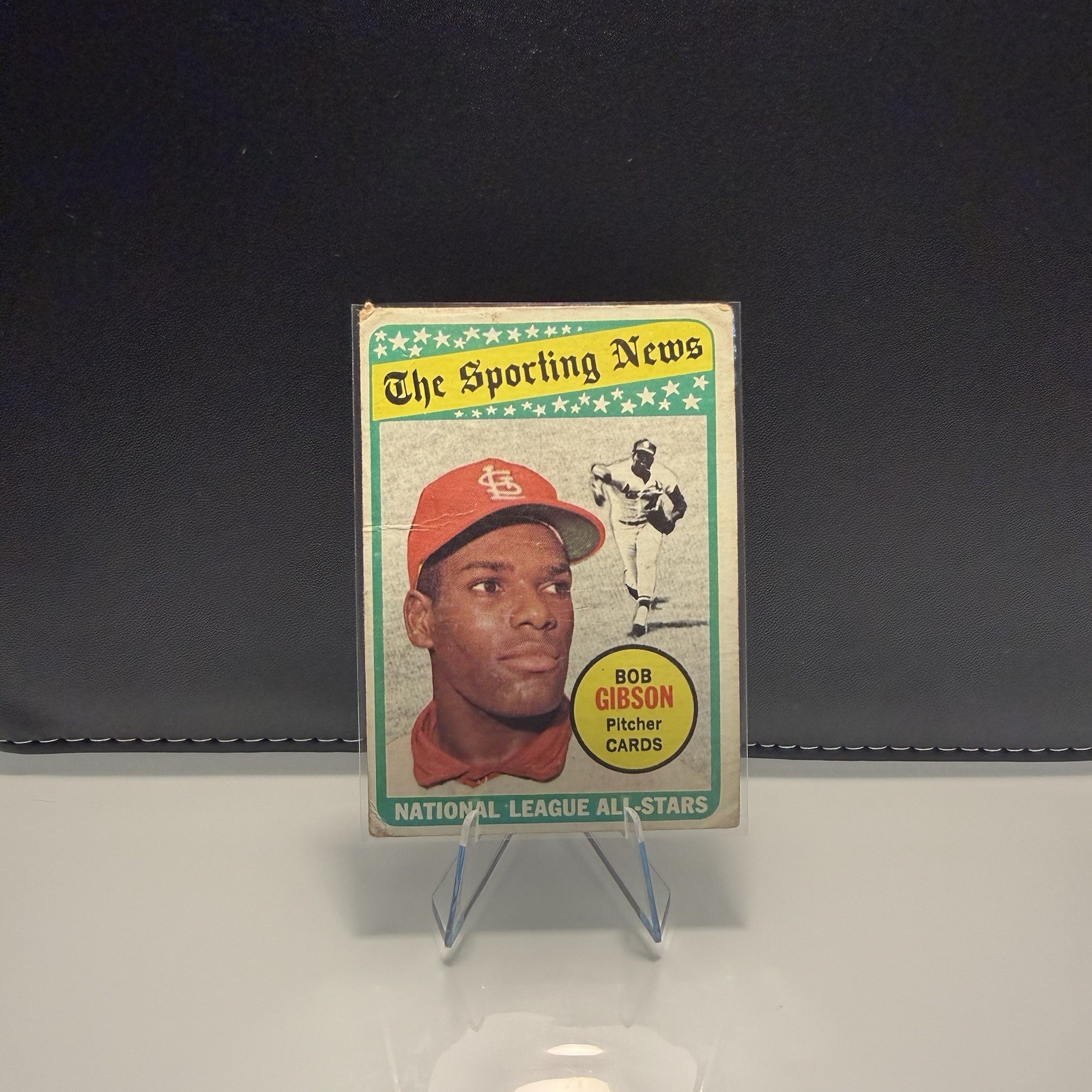 1969 Topps - The Sporting News All Star Selection Bob Gibson #432