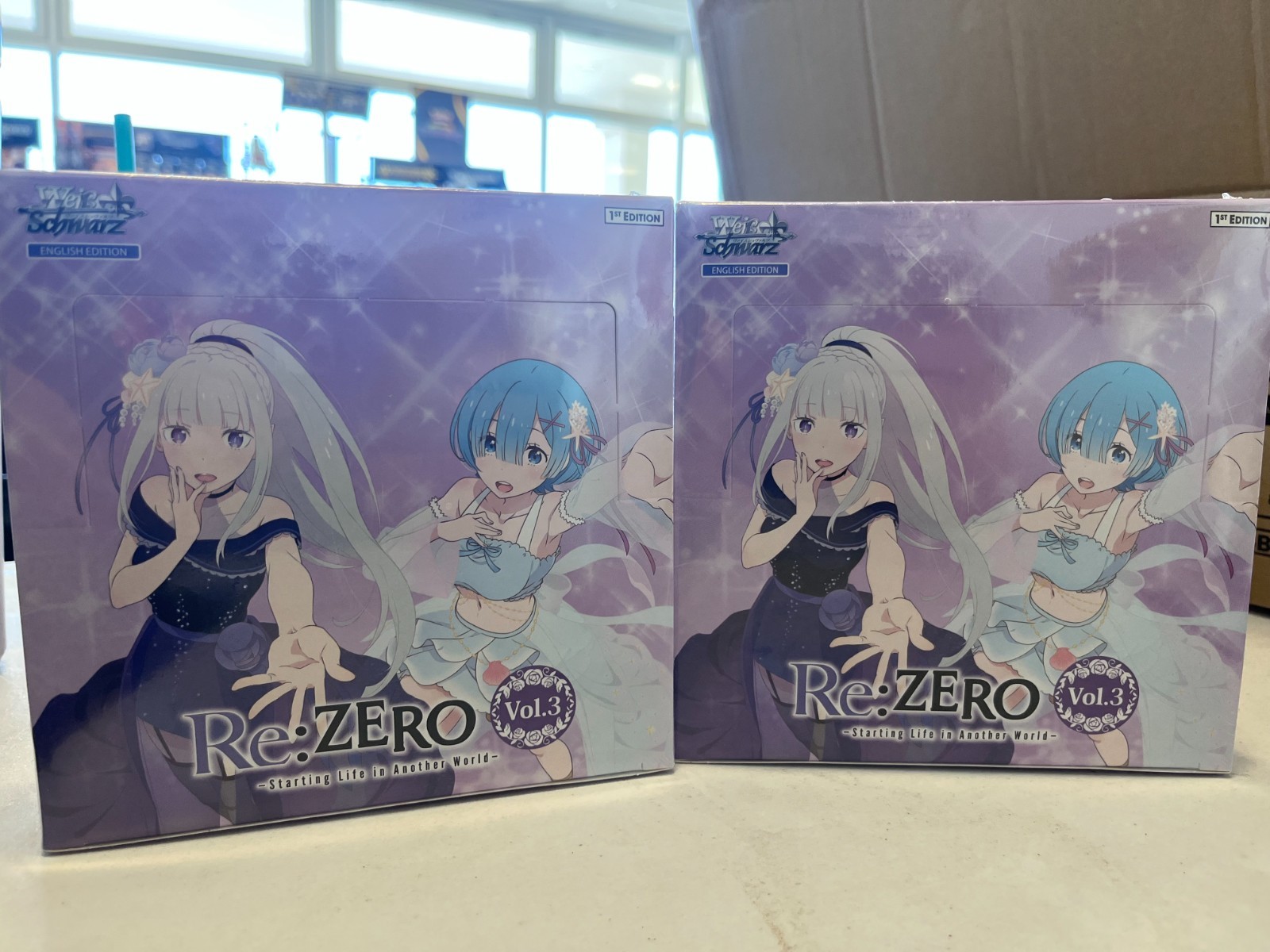 Re:ZERO Starting Life Vol.3 Booster Display Re:ZERO Starting Life Vol.3 Booster Display