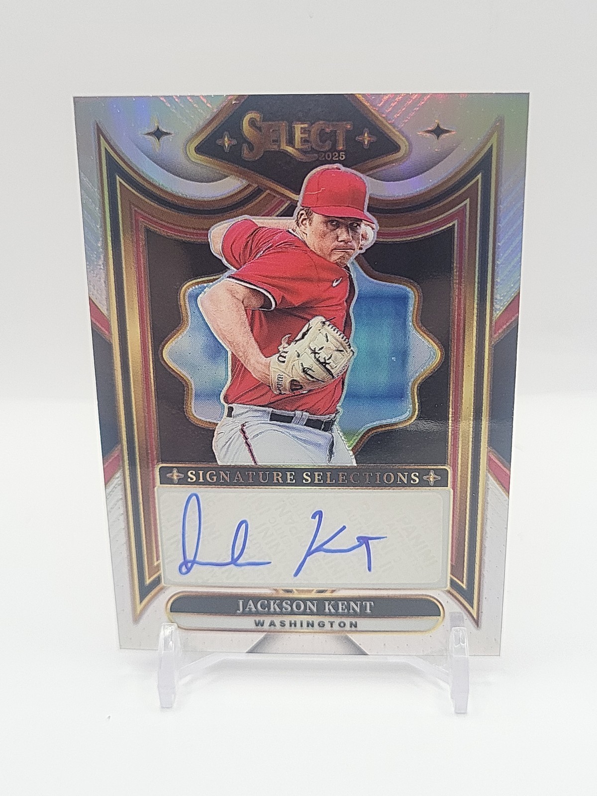 2025 Panini Select - Signature Selections Jackson Kent #SS-JK Prizm (AU, RC) 2025 Panini Select - Signature Selections Jackson Kent #SS-JK Prizm (AU, RC)