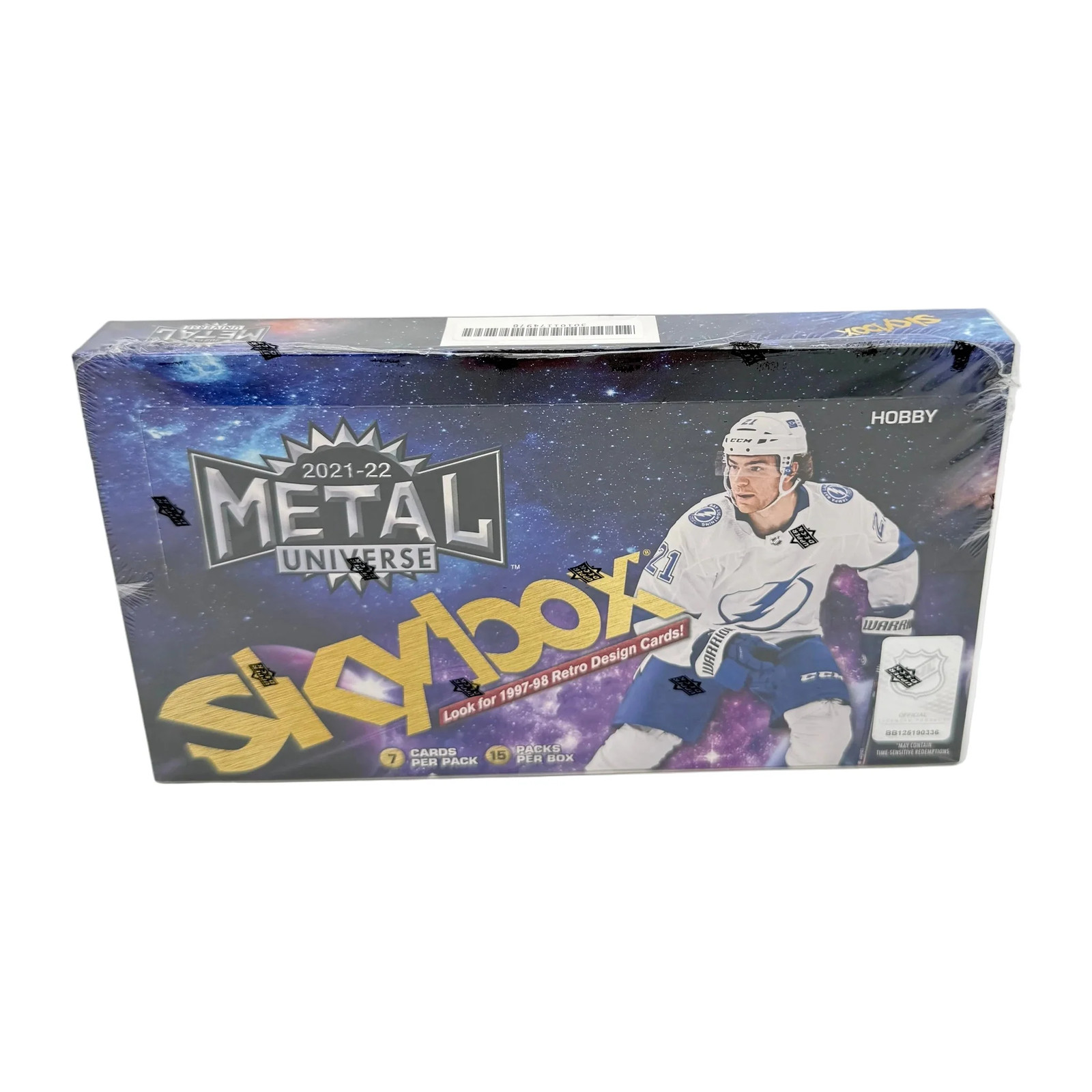 2021-22 Upper Deck SkyBox Metal Universe Ice Hockey Hobby Box Factory Sealed