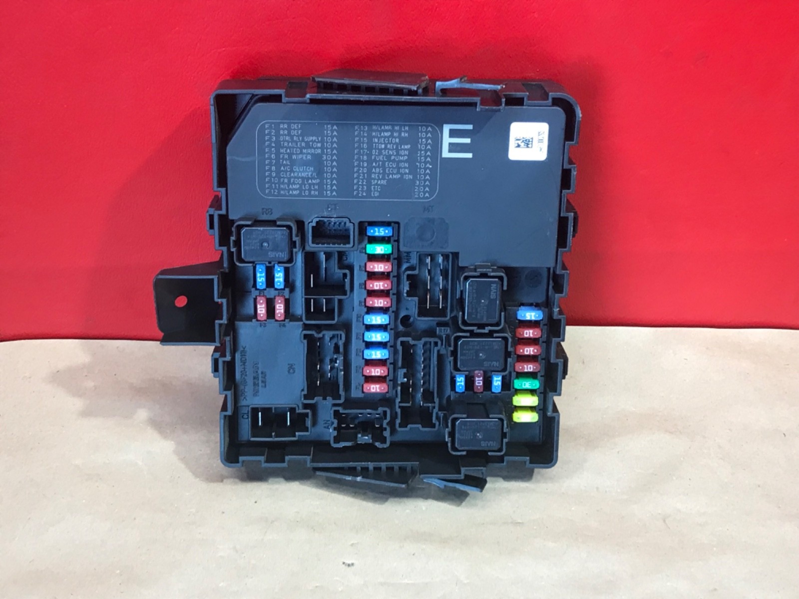 09-19 Nissan Armada Fuse Relay Box Integrated Power Module IPDM 284B7 ZE03B ..