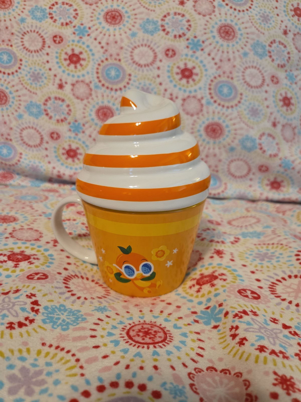 Orange Bird Ice Cream Mug with Lid EPCOT Flower and Garden Festival 2026 NEW Orange Bird Ice Cream Mug with Lid EPCOT Flower and Garden Festival 2026 NEW