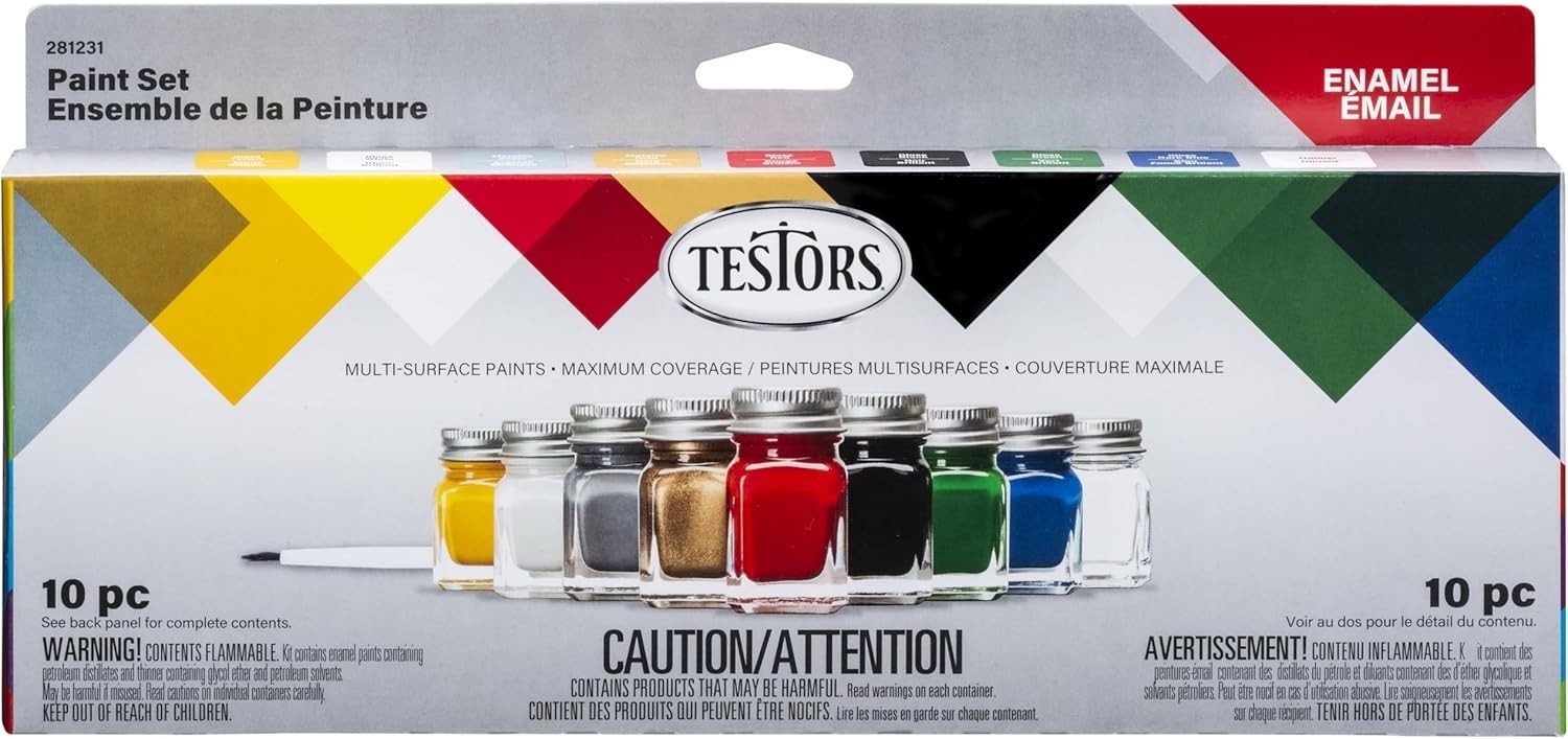Testors 9146XT Promotional Enamel Paint Set( Packaging may vary) Testors 9146XT Promotional Enamel Paint Set( Packaging may vary)