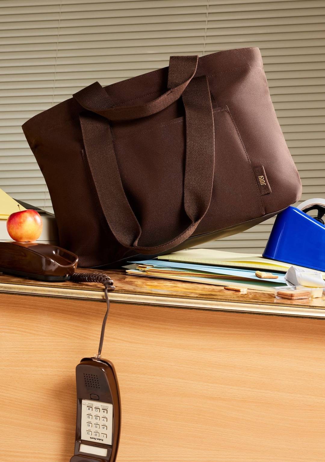 July Everyday Tote Large - Dark Brown July Everyday Tote Large - Dark Brown