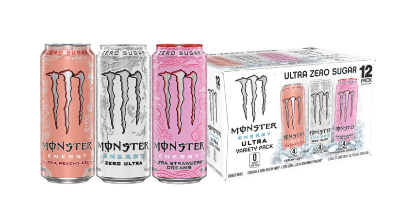 Monster Energy Ultra Variety Pack Sugar Free Energy Drink, 16 fl oz, 12-Pack Monster Energy Ultra Variety Pack Sugar Free Energy Drink, 16 fl oz, 12-Pack