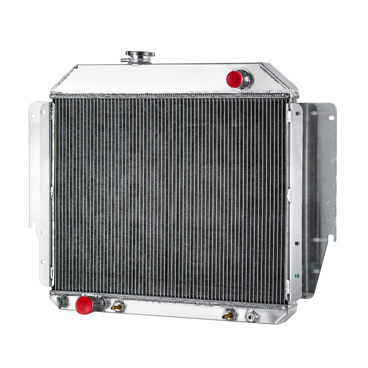 4-Row Aluminum Radiator For 79-1991 Ford E100 E150 E250 E350 Econoline 5.0L 5.8L 4-Row Aluminum Radiator For 79-1991 Ford E100 E150 E250 E350 Econoline 5.0L 5.8L