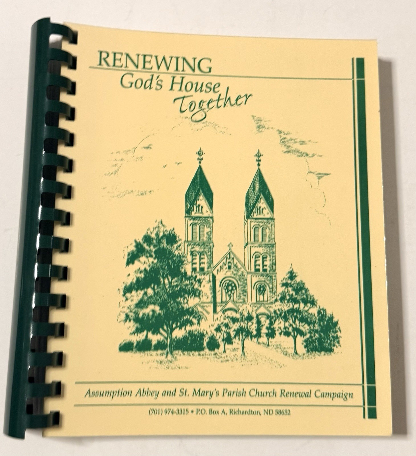 Renewing God’s House Together Cookbook, Assumption Abbey & St. Mary’s Parish Renewing God’s House Together Cookbook, Assumption Abbey & St. Mary’s Parish