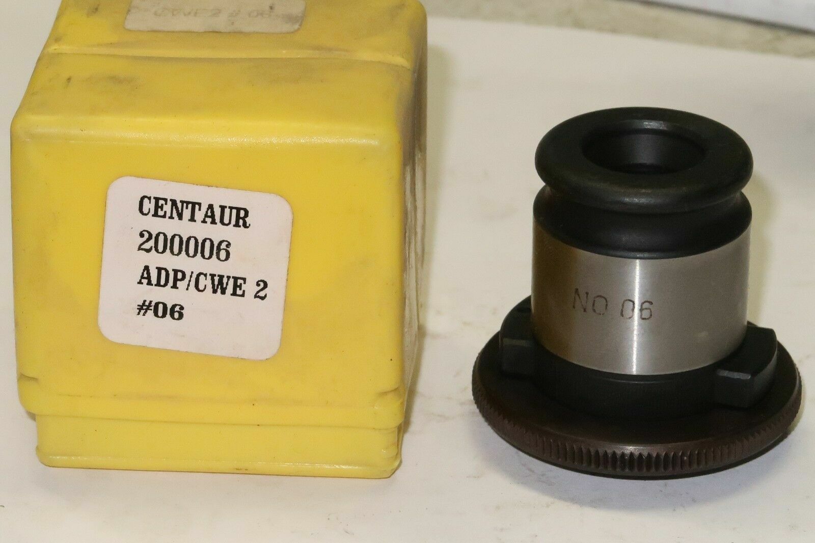 CENTAUR PRECISION ADP/CWE #2 0-6 Quick Change Positive Drive Tap Adapter 200006