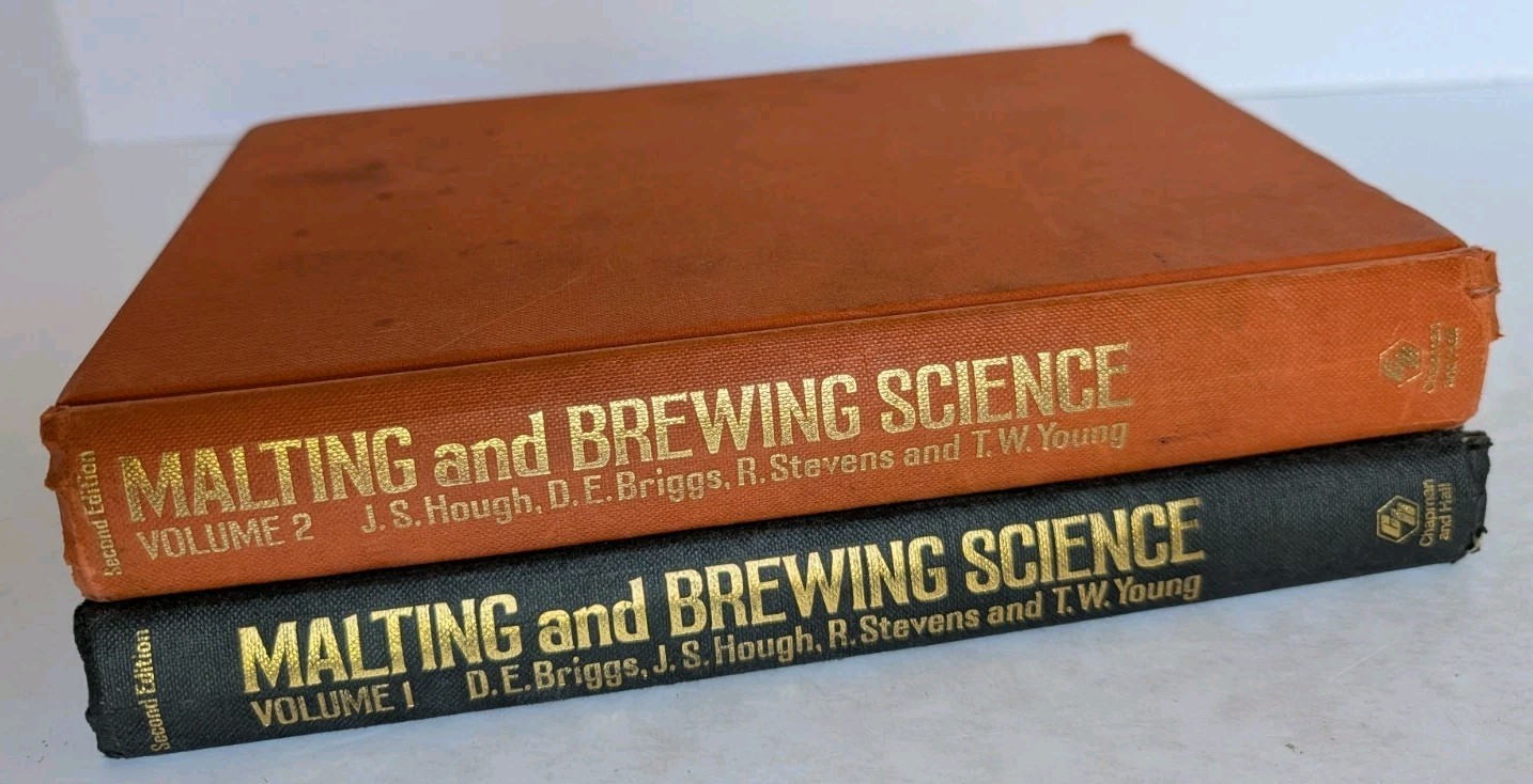 Malting and Brewing Science Vol 1 & 2 By J.S. Hough & D.E. Brigg 2nd Ed HC