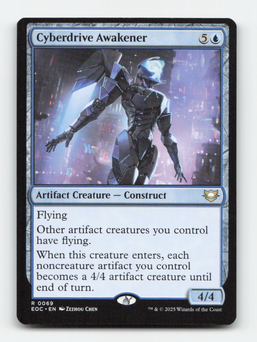 Cyberdrive Awakener 69 - R - Magic: The Gathering NM Cyberdrive Awakener 69 - R - Magic: The Gathering NM