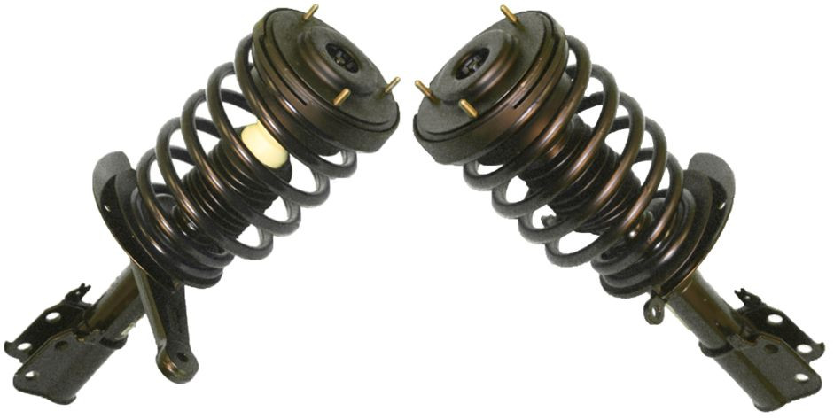 Unity Front Loaded Strut Coil Spring Assembly Pair Fits 1994-1997 Chrysler LHS